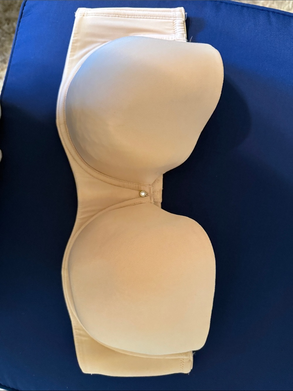 Avenue Beige Strapless Smooth T-Shirt Bra